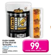Flash Harry 5Ltr One Shot Kit Terracotta-Each