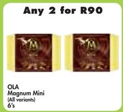 Ola Magnum Mini(All variants)-2 x 6's Pack