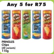 Pringles Chips(All Variants)-5x110g
