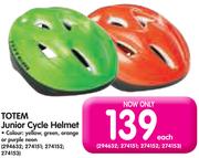 Totem Junior Cycle Helmet-Each
