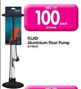 Fluid Aluminium Floor Pump