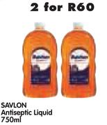 Savlon Antiseptic Liquid-2x750ml
