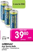 ITF Donnay Acc Tennis Balls-Each Can
