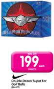 Nike Double Dozen Super Far Golf Balls-Each