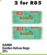 Garbie Garden Refuse Bags-2x20's Packs
