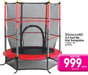 Bounceking 4.5 Foot My First Trampoline-Each