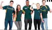 Springbok Mens 1 Up Supporters T-Shirt-Each