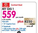 Dell 14" Inspiron Core i7 Notebook-My Gig 1