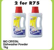 Bio Crystal Dishwasher Powder-2x1kg