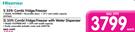 Hisense 359L Combi Fridge/Freezer H359BME