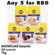Snowflake Easymix (All Variants)-5 x 1kg