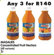 Magalies Concentrated Fruit Nectars(All Variants)-3x2L