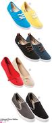 Legend Canvas Bow Pumps-Per Pair