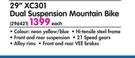 Totem 29" XC301 Dual Suspension Mountain Bike