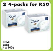 Dove Soap-4x100g