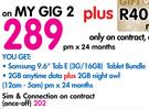 Samsung 9.6" Tab E 3G/8GB Tablet Bundle-On My Gig 2