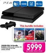 PS4 500GB Fifa 16 Bundle-Per Bundle