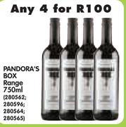 Pandora's Box Range-4x750ml
