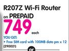 Vodacom R207Z Wi-Fi Router-Each