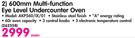 Whirlpool 600mm Multi-Function Eye Level Undercounter Oven AKP560/IX/01