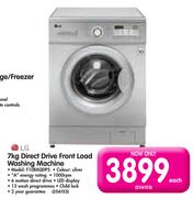 LG 7kg Direct Drive Front Load Washing Machine F10B8QDP5