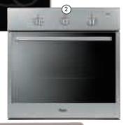Whirlpool 600mm Multi-Function Eye Level Undercounter Oven AKP560/IX/01