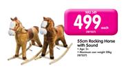 55cm Rocking Horse With Sound-Each