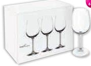 Bohemia Cristal 6-Pack Clara Red Or Flute Wine Glasses