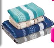 Glodena Bath Towel Ethnic Mosaic Towel-Each