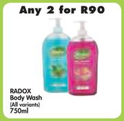 Radox Body Wash(All Variants)-2x750ml