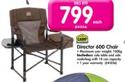 Camp Master Director 600 Chair-Each