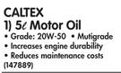Caltex 5L Motor Oil 20W-50
