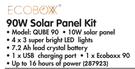 Ecoboxx 90W Solar Panel Kit QUBE 90