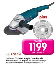 Special Bosch 2000W 230mm Angle Grinder Kit GWS20 230 m.guzzle .za