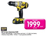 18V Li-ion Hammer Drill FMC620LB-QW