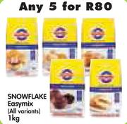 Snowflake Easymix All Variants-5 x 1kg