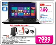 Lenovo 15.6" Ideapad Core i5 Notebok Bundle G5070-Per Bundle