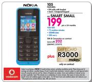 Nokia 105-On Smart Small