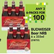 Budweiser Beer NRS-6x355ml