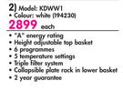 Kelvinator 12 Place Dishwasher KDWW1