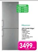 Hisense 299Ltr Combi Fridge/Freezer H299BME