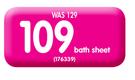 Glodina French Velour Bath Sheet-Each