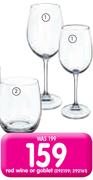 Angelina Red Wine Or Goblet