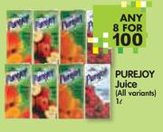 Purejoy Juice(All Variants)-8x1ltr