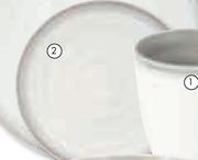 Stoneware Side Plate-Each