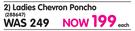Legend Ladies Chevron Poncho