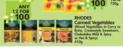Rhodes Canned Vegetables-12x410g