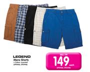 Legend Mens Shorts-Each