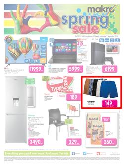 Makro : General Merchandise (30 Aug - 07 Sep 2015), page 1