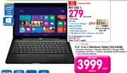 Nextbook 11.6" 2-In-1 Windows Tablet(3G/64GB)-On My Gig 1